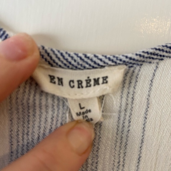 Striped wrap dress - Picture 4 of 5